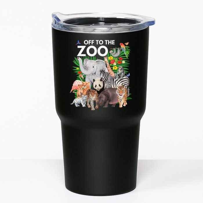 Zoo Animals Safari Party A Day At The Zoo Safari Zoo Animal Tumbler