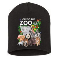 Zoo Animals Safari Party A Day At The Zoo Safari Zoo Animal Short Acrylic Beanie