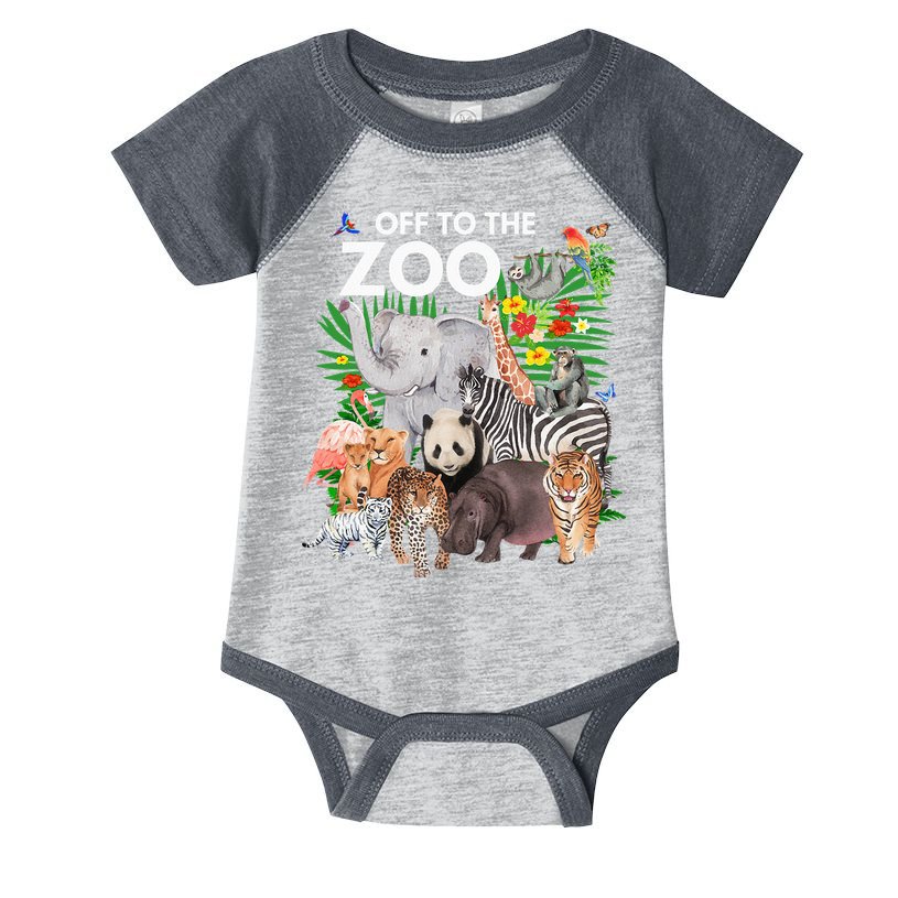 Zoo Animals Safari Party A Day At The Zoo Safari Zoo Animal Infant Baby Jersey Bodysuit