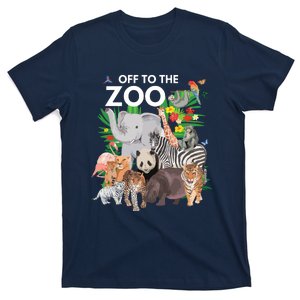 Zoo Animals Safari Party A Day At The Zoo Safari Zoo Animal T-Shirt