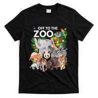 Zoo Animals Safari Party A Day At The Zoo Safari Zoo Animal T-Shirt