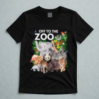 Zoo Animals Safari Party A Day At The Zoo Safari Zoo Animal T-Shirt
