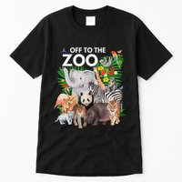 Zoo Animals Safari Party A Day At The Zoo Safari Zoo Animal Tall T-Shirt