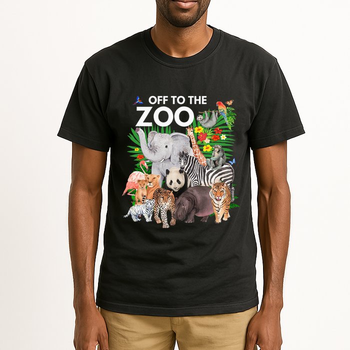 Zoo Animals Safari Party A Day At The Zoo Safari Zoo Animal Tall T-Shirt