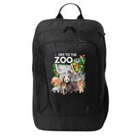 Zoo Animals Safari Party A Day At The Zoo Safari Zoo Animal City Backpack