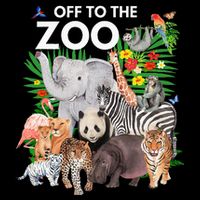 Zoo Animals Safari Party A Day At The Zoo Safari Zoo Animal 16 in Basic Backpack