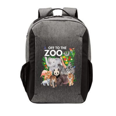 Zoo Animals Safari Party A Day At The Zoo Safari Zoo Animal Vector Backpack