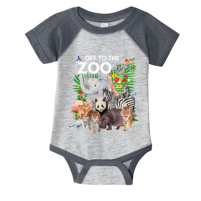 Zoo Animals Safari Party A Day At The Zoo Safari Zoo Animal Infant Baby Jersey Bodysuit