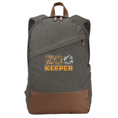 Zookeeper African Savanna Cotton Canvas Backpack