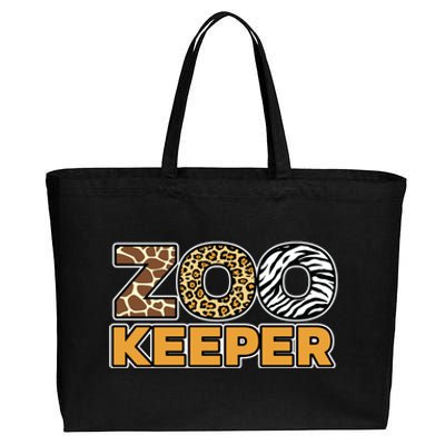 Zookeeper African Savanna Cotton Canvas Jumbo Tote