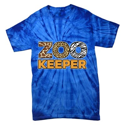 Zookeeper African Savanna Gift Tie-Dye T-Shirt