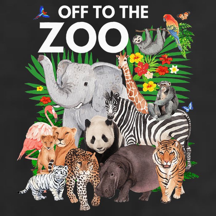 Zoo Animals Safari Party A Day At The Zoo Safari Zoo Animal Cool Comfort Performance Bucket Hat