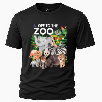 Zoo Animals Safari Party A Day At The Zoo Safari Zoo Animal Performance Shirt