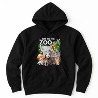 Zoo Animals Safari Party A Day At The Zoo Safari Zoo Animal Hoodie