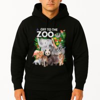 Zoo Animals Safari Party A Day At The Zoo Safari Zoo Animal Hoodie
