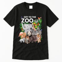 Zoo Animals Safari Party A Day At The Zoo Safari Zoo Animal Tall T-Shirt