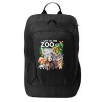 Zoo Animals Safari Party A Day At The Zoo Safari Zoo Animal City Backpack