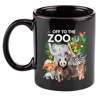 Zoo Animals Safari Party A Day At The Zoo Safari Zoo Animal 11oz C Handle Ceramic Mug