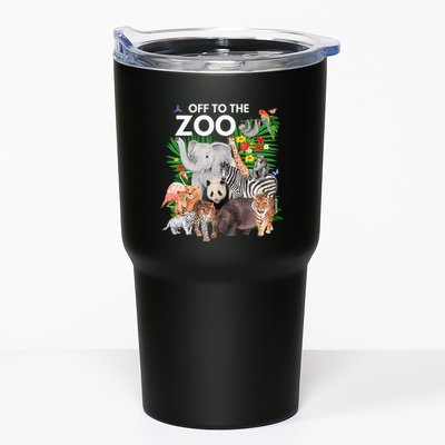 Zoo Animals Safari Party A Day At The Zoo Safari Zoo Animal Tumbler