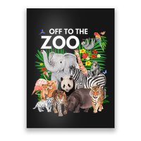Zoo Animals Safari Party A Day At The Zoo Safari Zoo Animal Poster