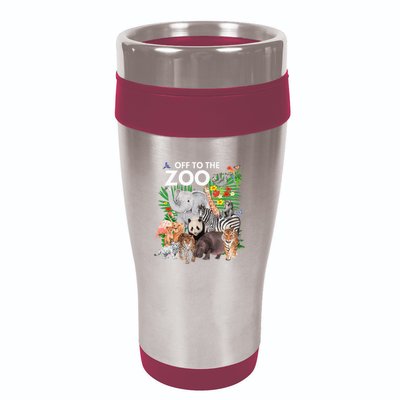 Zoo Animals Safari Party A Day At The Zoo Safari Zoo Animal 16oz Travel Tumbler