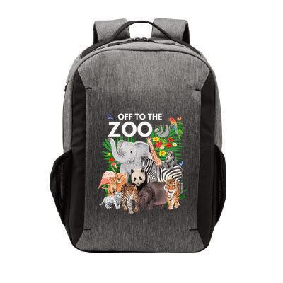 Zoo Animals Safari Party A Day At The Zoo Safari Zoo Animal Vector Backpack