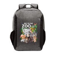 Zoo Animals Safari Party A Day At The Zoo Safari Zoo Animal Vector Backpack