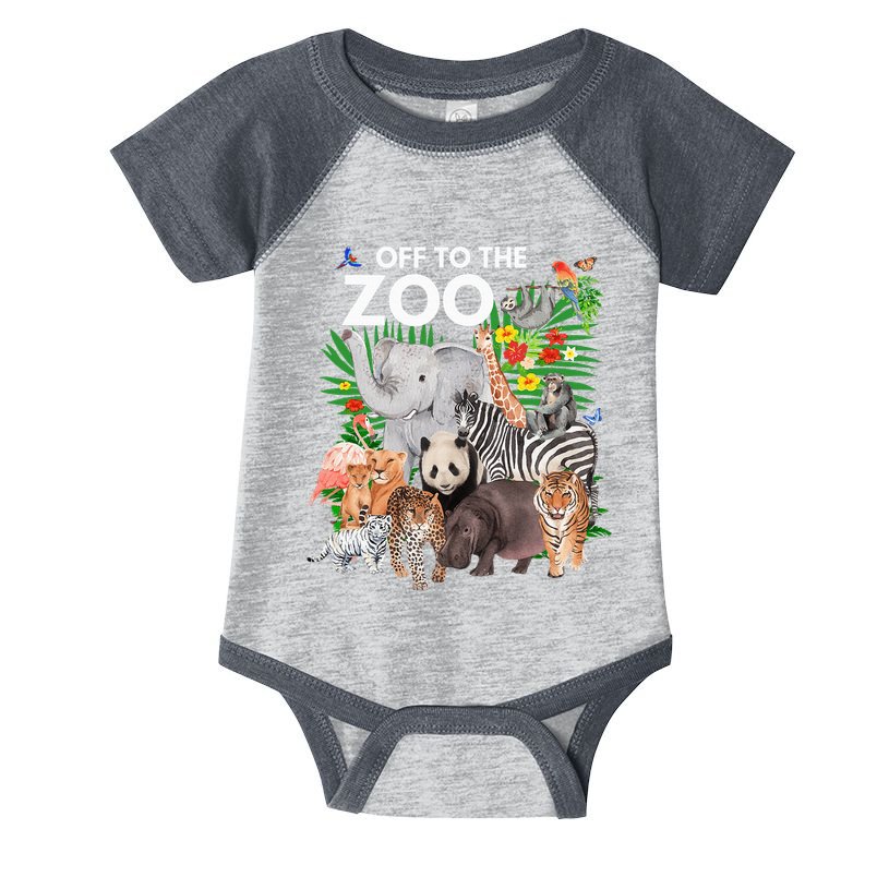 Zoo Animals Safari Party A Day At The Zoo Safari Zoo Animal Infant Baby Jersey Bodysuit