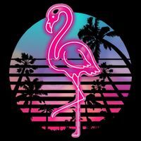 Zoo Animal Tropic Summer Sunrise Gift Flamingo Backpack