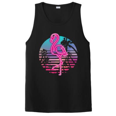 Zoo Animal Tropic Summer Sunrise Gift Flamingo PosiCharge Competitor Tank