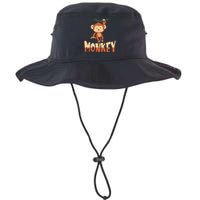 Zoo Animal Toddlers Gift Cute Monkey Legacy Cool Fit Booney Bucket Hat