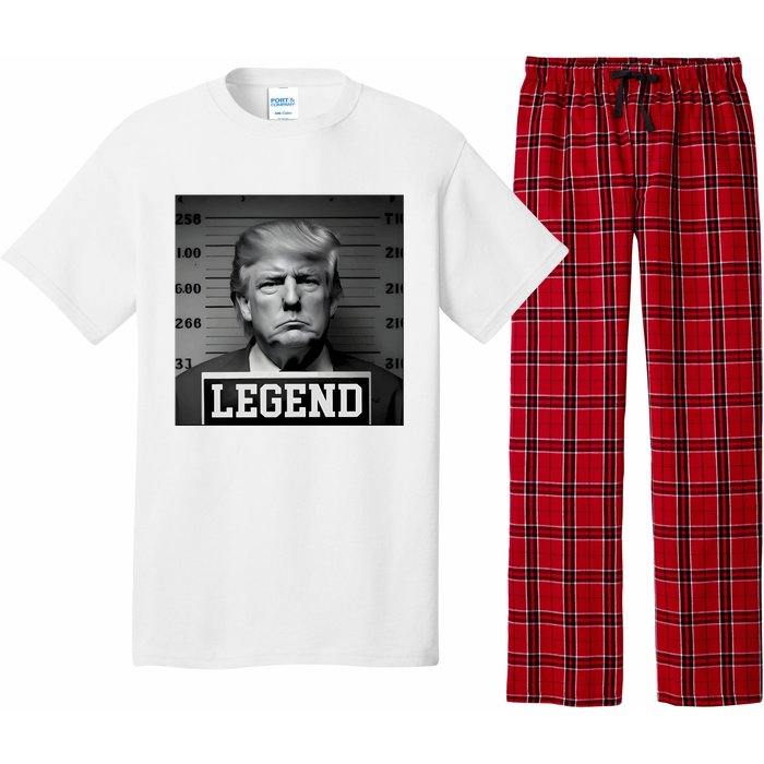 Zeek Arkham Trump Mugshot Legend Pajama Set