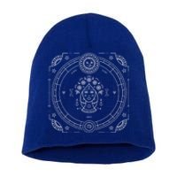 Zodiac Astrology Virgo Sun Sign Moon Natal Gift Great Gift Short Acrylic Beanie