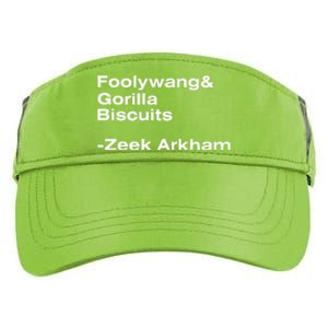 Zeek Arkham Wearing Foolywang Gorilla Biscuits Adult Drive Performance Visor