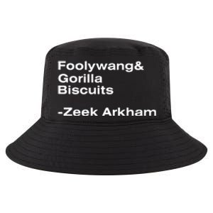 Zeek Arkham Wearing Foolywang Gorilla Biscuits Cool Comfort Performance Bucket Hat