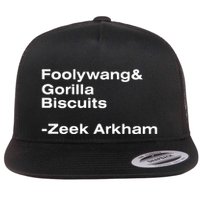 Zeek Arkham Wearing Foolywang Gorilla Biscuits Flat Bill Trucker Hat
