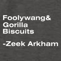 Zeek Arkham Wearing Foolywang Gorilla Biscuits Vector Backpack