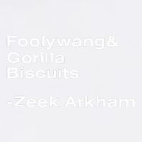 Zeek Arkham Wearing Foolywang Gorilla Biscuits Garment-Dyed Sweatshirt