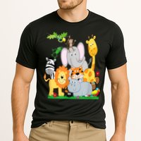 Zoo Animals Wildlife Birthday Party A Day At The Zoo Cooling Performance Crew T-Shirt