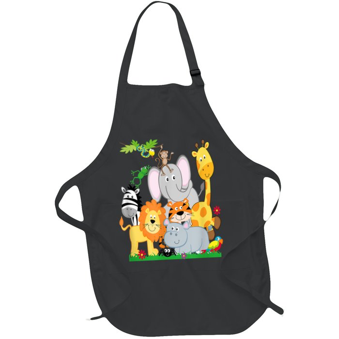 Zoo Animals Wildlife Birthday Party A Day At The Zoo Apron