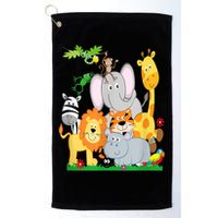 Zoo Animals Wildlife Birthday Party A Day At The Zoo Golf Towel