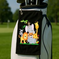 Zoo Animals Wildlife Birthday Party A Day At The Zoo Golf Towel