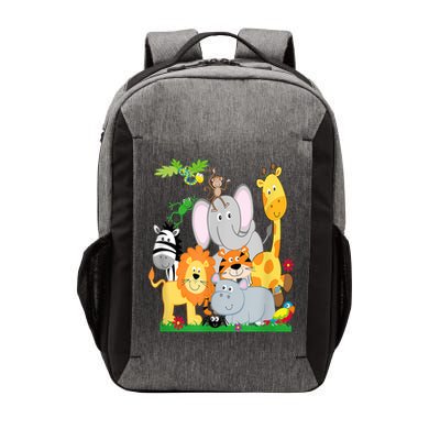 Zoo Animals Wildlife Birthday Party A Day At The Zoo Vector Backpack