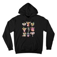 Zoo Animals Wildlife Birthday Party Zoo Day Animals Hoodie