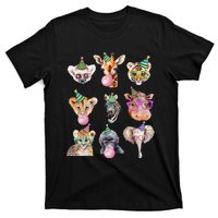 Zoo Animals Wildlife Birthday Party Zoo Day Animals T-Shirt