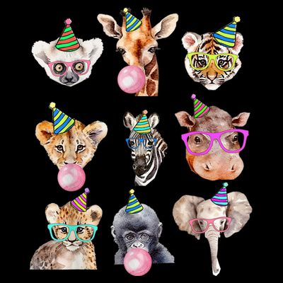 Zoo Animals Wildlife Birthday Party Zoo Day Animals T-Shirt