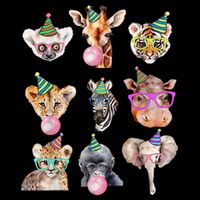 Zoo Animals Wildlife Birthday Party Zoo Day Animals Drawstring Bag