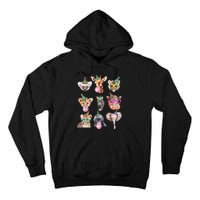 Zoo Animals Wildlife Birthday Party Zoo Day Animals Tall Hoodie