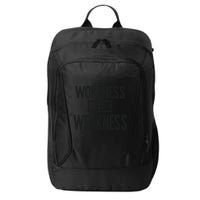 Zeek Arkham Wokeness Breeds Weakness City Backpack