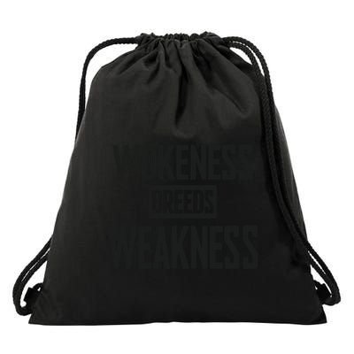 Zeek Arkham Wokeness Breeds Weakness Drawstring Bag